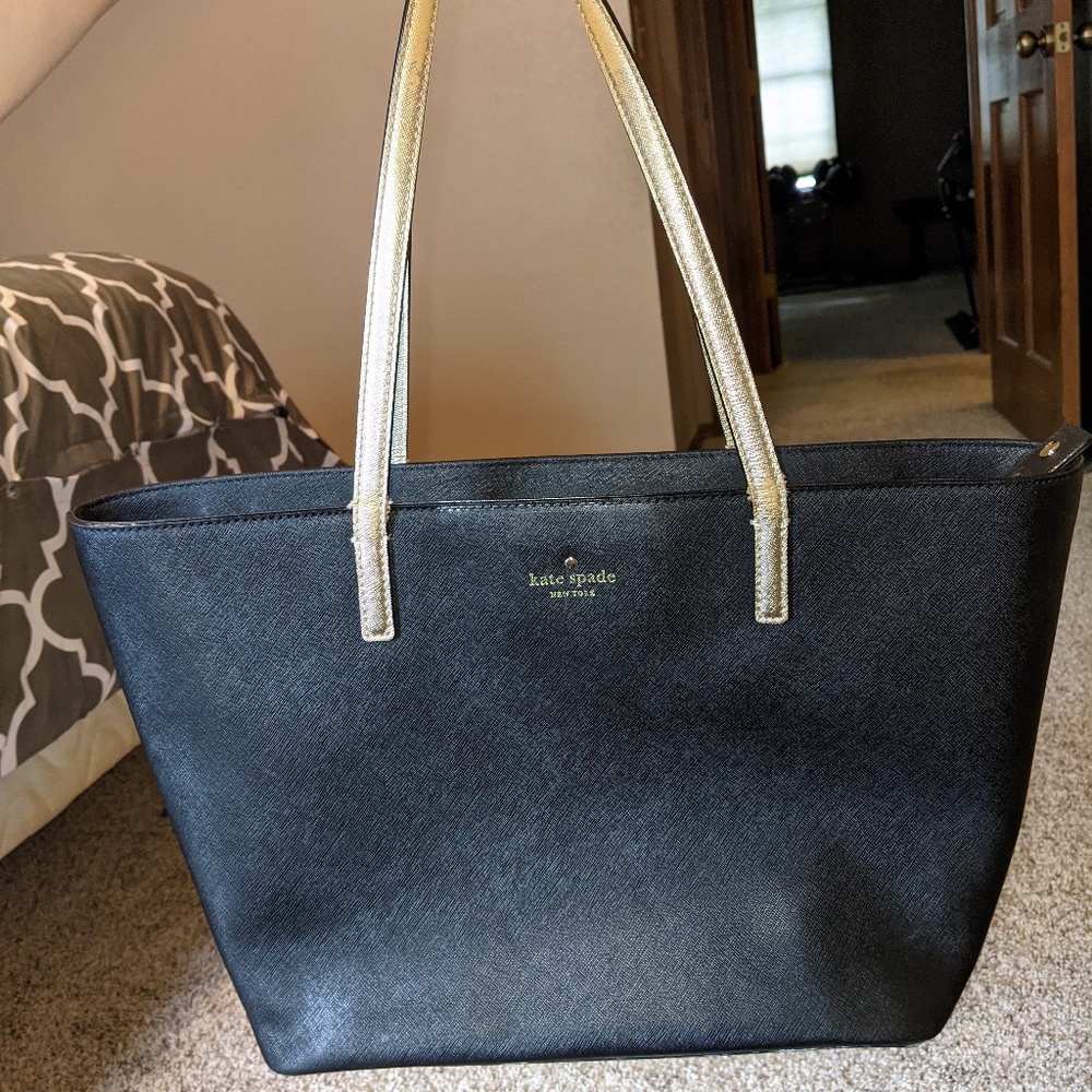 Lot of 4 Kate Spade Bags, Tote, Wallet, Cosmetic